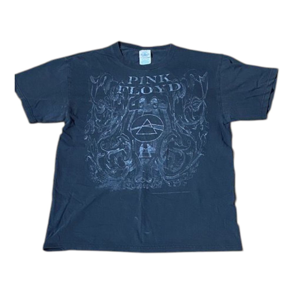 Pink Floyd Black Graphic T-Shirt A8‎
